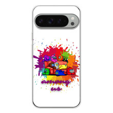Чехол Амонг Ас для Google Pixel 10 Pro XL (AlphaPrint) – Яркий АмонгАс