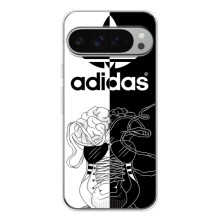 Чехол в стиле "Адидас" для Пиксель 10 Про ХЛ – Adidas шнурки