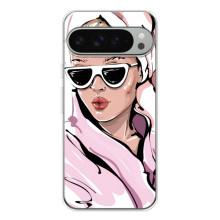 Чехол с картинкой Модные Девчонки Google Pixel 10 Pro XL (Девушка в халате)