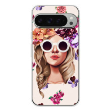 Чехол с картинкой Модные Девчонки Google Pixel 10 Pro XL (Девушка в очках)