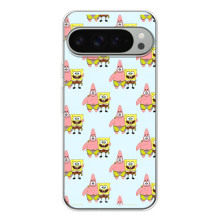 Чехол с картинкой Патрик на Google Pixel 10 Pro XL (Боб и Патрик)