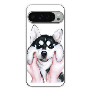 Бампер для Google Pixel 10 Pro XL с картинкой "Песики" – Собака Хаски