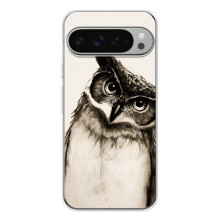 Чехол с птицами на Google Pixel 10 Pro XL (VPrint) (Сова)