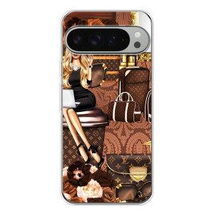 Чехол Стиль Louis Vuitton на Google Pixel 10 Pro XL – Мода Луи Виттон
