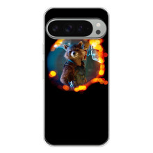 Чохол Супергерої Марвел на Піксель 10 Про ХЛ (Енот Ракета)