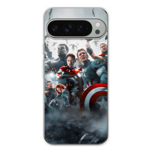 Чохол Супергерої Марвел на Піксель 10 Про ХЛ (Команда марвел)
