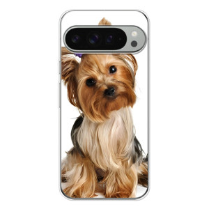 Чехол (ТПУ) Милые собачки для Google Pixel 10 Pro XL – Собака Терьер