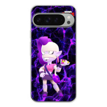 Чехол (ТПУ) с героями Бравл Старс на Google Pixel 10 Pro XL (Эмз)