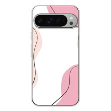 Чехол цветочный дизайн для Google Pixel 10 Pro XL – Розовый фон