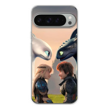 Чехол как приручить дракона на Google Pixel 10 Pro XL (Гикавка и Астрид)