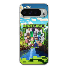Чохол з картинками Майнкрафт для  – Майнкрафт фон