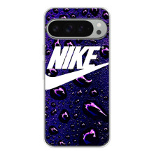 Чохол з логтипом Найк на Google Pixel 10 Pro XL – Найк на фіолетовому