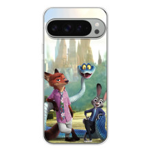 Чехол Зоотрополіс на Google Pixel 10 Pro XL – Ник Джуди и змея