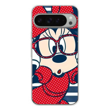 Эксклюзивный чехол для Google Pixel 10 Pro XL (AlphaPrint - Мультяшные) (Маус в очках)