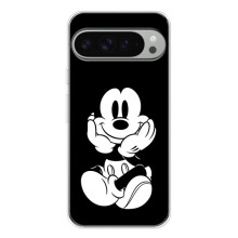 Эксклюзивный чехол для Google Pixel 10 Pro XL (AlphaPrint - Мультяшные) (Микки на черном)