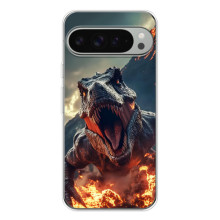 Чехол с картинкой «Хищники» для Google Pixel 10 Pro XL (Динозавр)