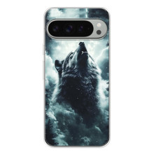 Чехол с картинкой «Хищники» для Google Pixel 10 Pro XL (Волк)