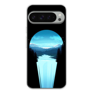 Летний Чехол на Google Pixel 10 Pro XL – Синий Водопад