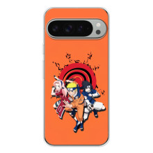 Naruto Anime Чехлы для Пиксель 10 Про ХЛ (AlphaPrint) – команда Наруто