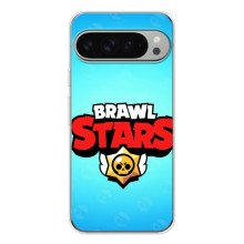Силиконовый Чехол на Google Pixel 10 Pro XL с картинкой Brawl Stars – Бравл Старс