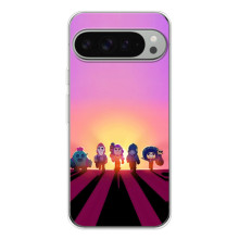 Силиконовый Чехол на Google Pixel 10 Pro XL с картинкой Brawl Stars – Персонажи в закате