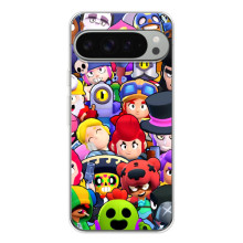 Силиконовый Чехол на Google Pixel 10 Pro XL с картинкой Brawl Stars