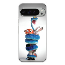 Силиконовый чехол с принтом Зоотрополіс для Google Pixel 10 Pro XL – Змея Зоо