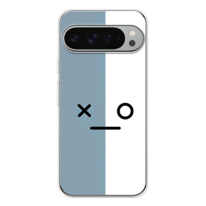 Силиконовые Чехлы (смешные стикеры) для Google Pixel 10 Pro XL – Серо-белый