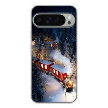 Силиконовый бампер на рождество для Google Pixel 10 Pro XL (Поезд)