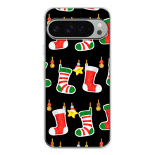 Силиконовый бампер на рождество для Google Pixel 10 Pro XL (Рождественские подарки)
