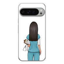 Силиконовый бампер (Работники) на Google Pixel 10 Pro XL – Доктор