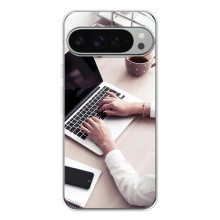 Силиконовый бампер (Работники) на Google Pixel 10 Pro XL – Офисный работник