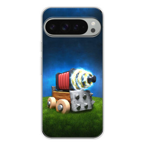 Силиконовый Чехол (атрибутика Клеш Роял) для Google Pixel 10 Pro XL – Пушка