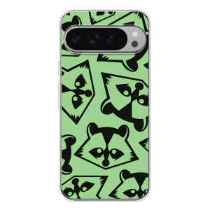 Силиконовый Чехол с Енотами на Google Pixel 10 Pro XL – Мордочки Енота
