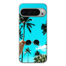 Силиконовый чехол с КАРТИНКАМИ лето для Google Pixel 10 Pro XL (AlphaPrint) – Взгляд лето