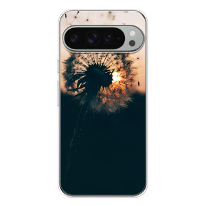 Силиконовый Чехол с одуванчиками на Google Pixel 10 Pro XL – Красивый одуванчик