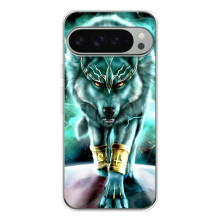 Защитные чехлы для Пиксель 10 Про ХЛ (AlphaPrint) (ХИТ продаж) ВОЛК – Яркий волк