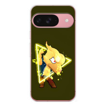 Бампер (ТПУ) с принтом Brawl Stars на Пиксель 10 Про (Ворон)