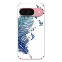 Чехол с картинкой (Стильные) для Пиксель 10 Про - (AlphaPrint) (Перышко)