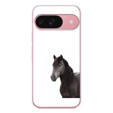 Чехлы с Лошадью дляGoogle Pixel 10 Pro (VPrint) – Черный Конь