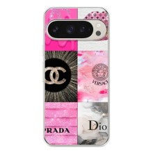 Чохол (Dior, Prada, YSL, Chanel) для Google Pixel 10 Pro (Модніца)