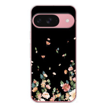 Чехол для Пиксель 10 Про - с принтом (Дизайнерские) (AlphaPrint) (Маленькие цветы)