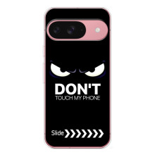 Чехол для Пиксель 10 Про - (AlphaPrint) с печатью (ТОП продаж) (Не трогай телефон)