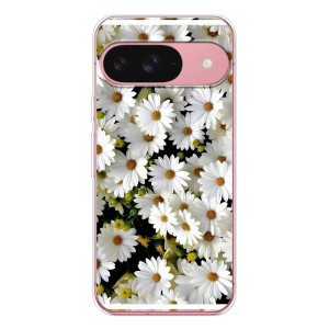 Чехол с ромашками на Google Pixel 10 Pro – Рамка в ромашках