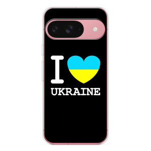 Чехол с Украинской символикой на Пиксель 10 Про – I Love Ukraine
