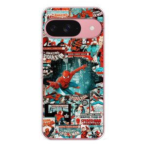 Чехол Супергерой Человека Паука на Google Pixel 10 Pro – Комиксы Человек Паук