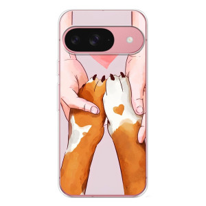 Чехол (ТПУ) Милые собачки для Google Pixel 10 Pro – Любовь к собакам