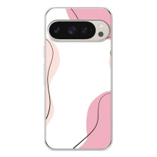 Чехол цветочный дизайн для Google Pixel 10 Pro – Розовый фон