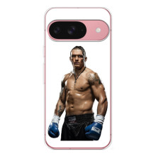 Чехол с картинкой Александр Усик для Google Pixel 10 Pro – Усик на белом