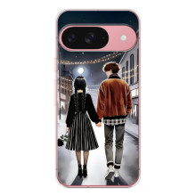 Чехол с дизайном Венздей 2 на Google Pixel 10 Pro – Уэнсдей и Тайлер